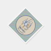 Kerstgenoomstartpunt voor de Feestdagen Servet (Hoek)