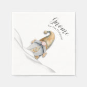 Kerstgenote voor de Feestdagen Servet (Voorkant)