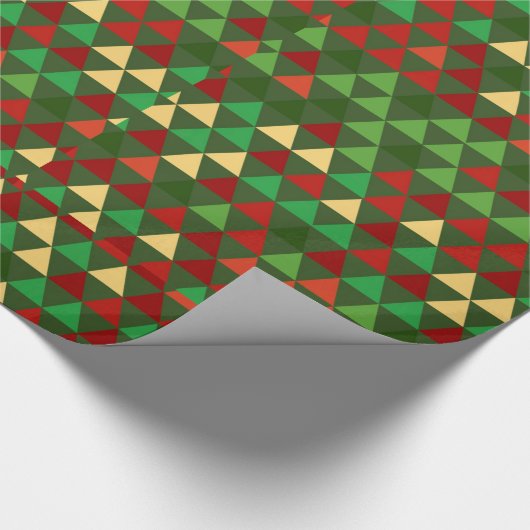 kerstgeometrie cadeaupapier (Hoek)