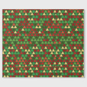 kerstgeometrie cadeaupapier (Vlak)