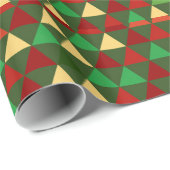 kerstgeometrie cadeaupapier (Rol Hoek)