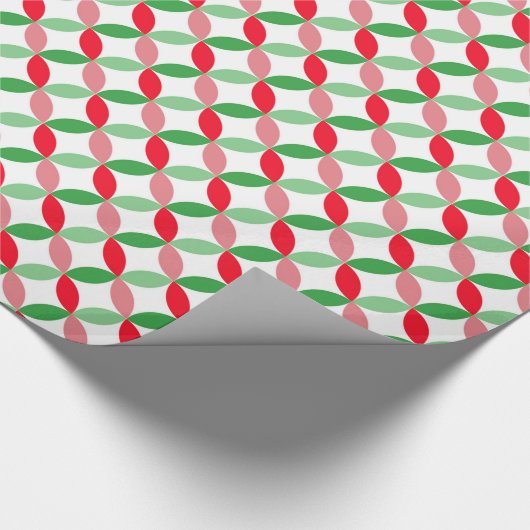 kerstgeometrisch cadeaupapier (Hoek)