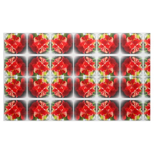 KerstGeranium Fabric Stof (Yard (91,4 cm))