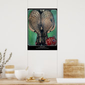 "kerstgerechten" Schilderen op een Poster (Keuken)