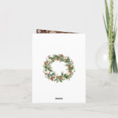 kerstgerei 4 fotografie feestdagen kaart (Achterkant)