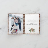 kerstgerei met 6 fotografie feestdagen kaart (Binnen)