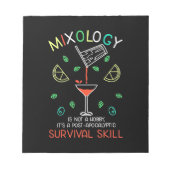 Kerstgeschenk | Bartender Mixoloog Notitieblok (Voorkant)