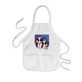 kerstgeschenk "Moo Year" Kinder Schort