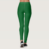 Kerstgeschenk voor moeder zus Modern groen  Leggings (Achterkant)