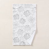 Kerstgeschenken 3 bad handdoek (Handdoek)