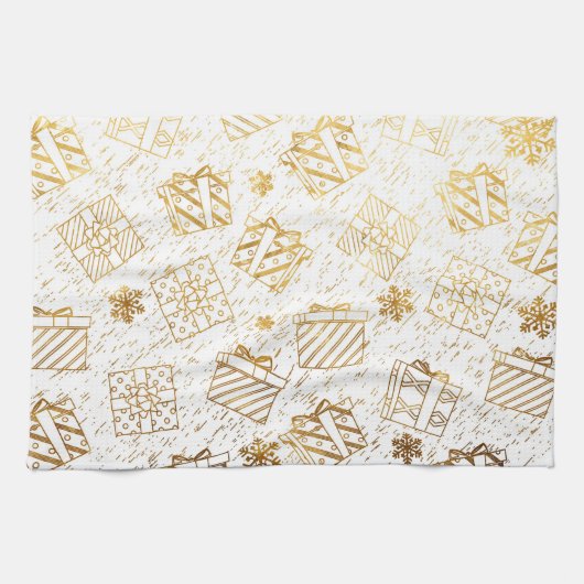 Kerstgeschenken 4 theedoek (Horizontaal)