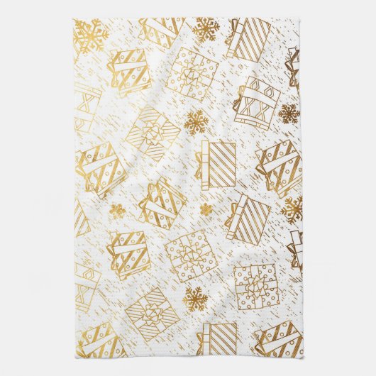 Kerstgeschenken 4 theedoek (Verticaal)