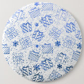 Kerstgeschenken 6 ronde button 6,0 cm (Voorkant)