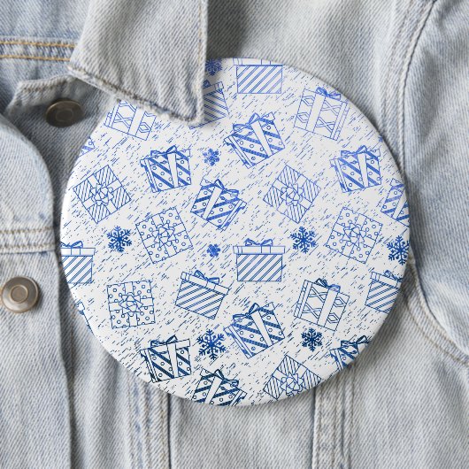 Kerstgeschenken 6 ronde button 6,0 cm (In situ)