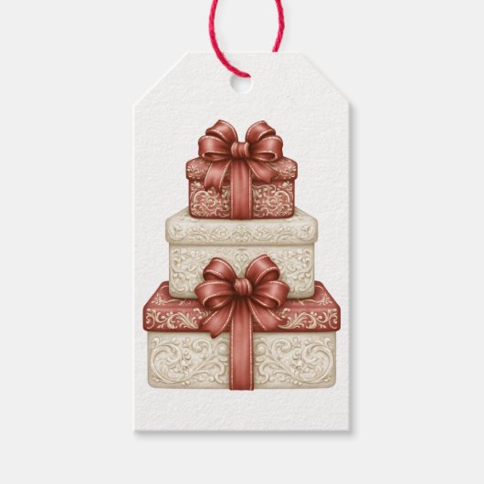 Kerstgeschenken Cadeaulabel (Voorkant)