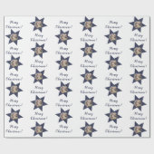 Kerstgeschenken met een persoonlijke Vrolijk Kerst Cadeaupapier (Vlak)