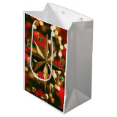 Kerstgeschenktassen Medium Cadeauzakje (Voorkant Gekanteld)
