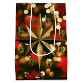 Kerstgeschenktassen Medium Cadeauzakje (Achterkant)