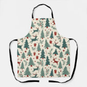 Kerstgeschut Schort (Voorkant)