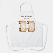 Kerstgeschut Schort (Voorkant)