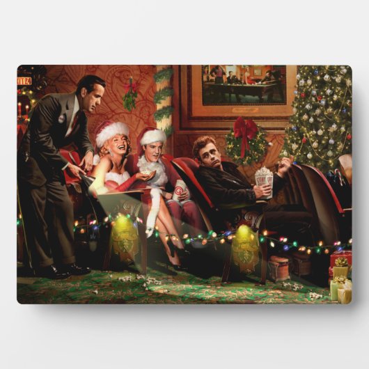 Kerstgesprek Fotoplaat (voorkant)