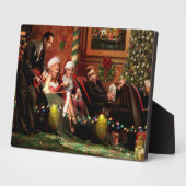 Kerstgesprek Fotoplaat (Zijkant)