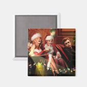 Kerstgesprek Magneet (Voorkant / Achterkant)