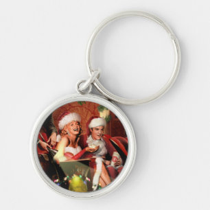 Kerstgesprek Sleutelhanger