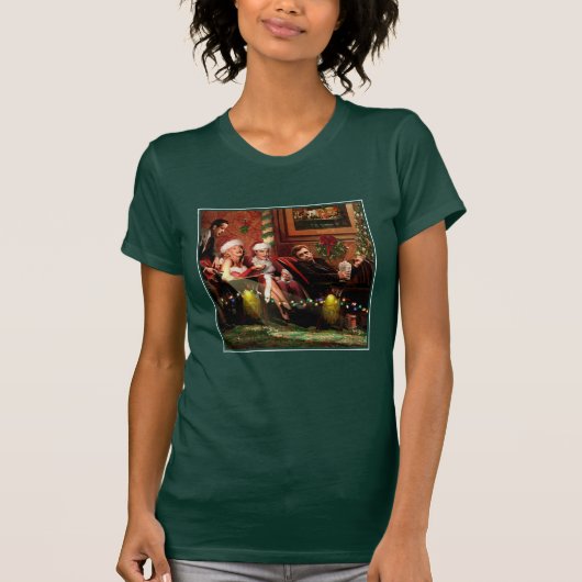 Kerstgesprek T-shirt (Voorkant)