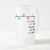 Kerstgevaccineerde kerstlampjes met Mok voor kerst (Voorkant rechts)