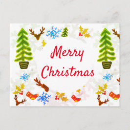 Kerstgevarenfeestseizoen Briefkaart