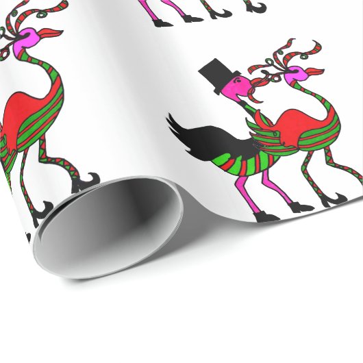 Kerstgevarieerpapier Cadeaupapier (Rol Hoek)