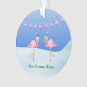 Kerstgeveljargon en -verlichting - Warm Wishes Ornament (voorkant)