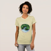 Kerstgevlekte erwten T-shirt (Voorkant volledig)