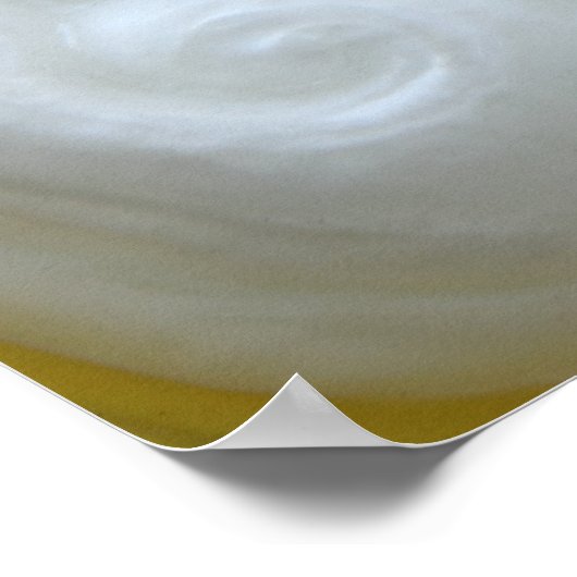  kerstgezicht poster (Hoek)