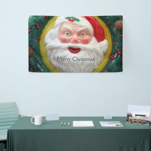  kerstgezicht spandoek (Beurs)