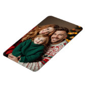 Kerstgezin Foto 4 x 6 Wij drieën Magneet (Linkerzijde)