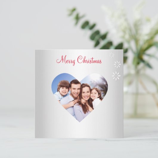 Kerstgezin Foto van Silver (Staand voorkant)