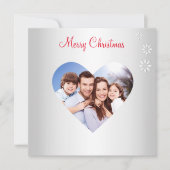 Kerstgezin Foto van Silver (Voorkant)