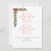 Kerstgezin Karaoke Kerk Karolendienst Kaart (Achterkant)