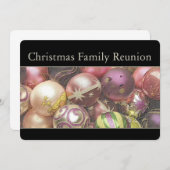 kerstgezinshereniging kaart (Voorkant / Achterkant)