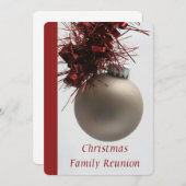 kerstgezinshereniging kaart (Voorkant / Achterkant)