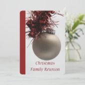 kerstgezinshereniging kaart (Staand voorkant)