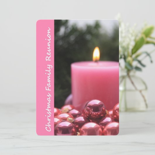 kerstgezinshereniging kaart (Staand voorkant)