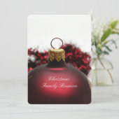 kerstgezinshereniging kaart (Staand voorkant)