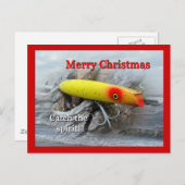 KerstGibbs Darter  Saltwater Lure Feestdagenkaart (Voorkant / Achterkant)