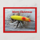 KerstGibbs Darter  Saltwater Lure Feestdagenkaart (Voorkant)