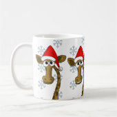 kerstgiraf koffiemok (Links)