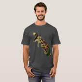 Kerstgiraf t-shirt (Voorkant volledig)