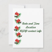 kerstGiraffe Kaart (Achterkant)